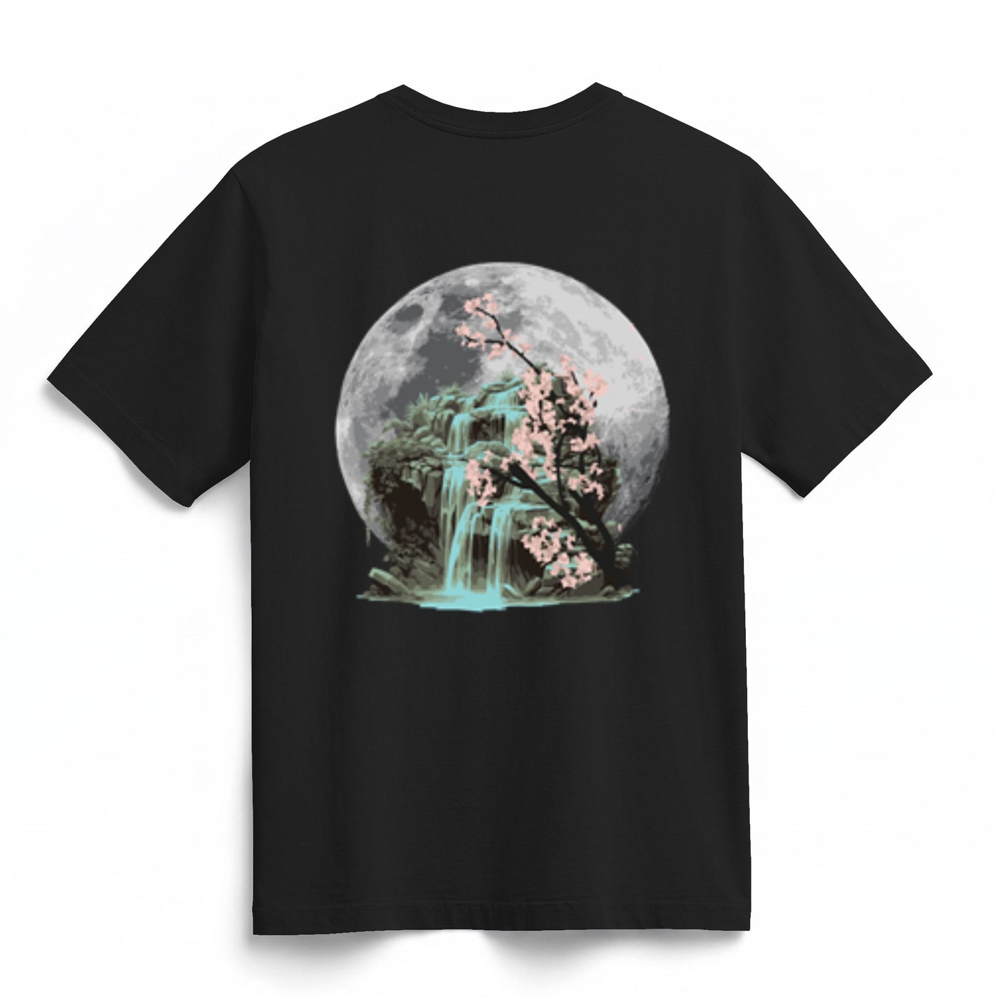 Heavyweight Organic Tee cherry moon blossom