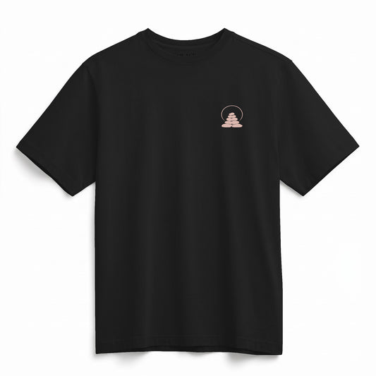 Heavyweight Organic Tee cherry moon blossom