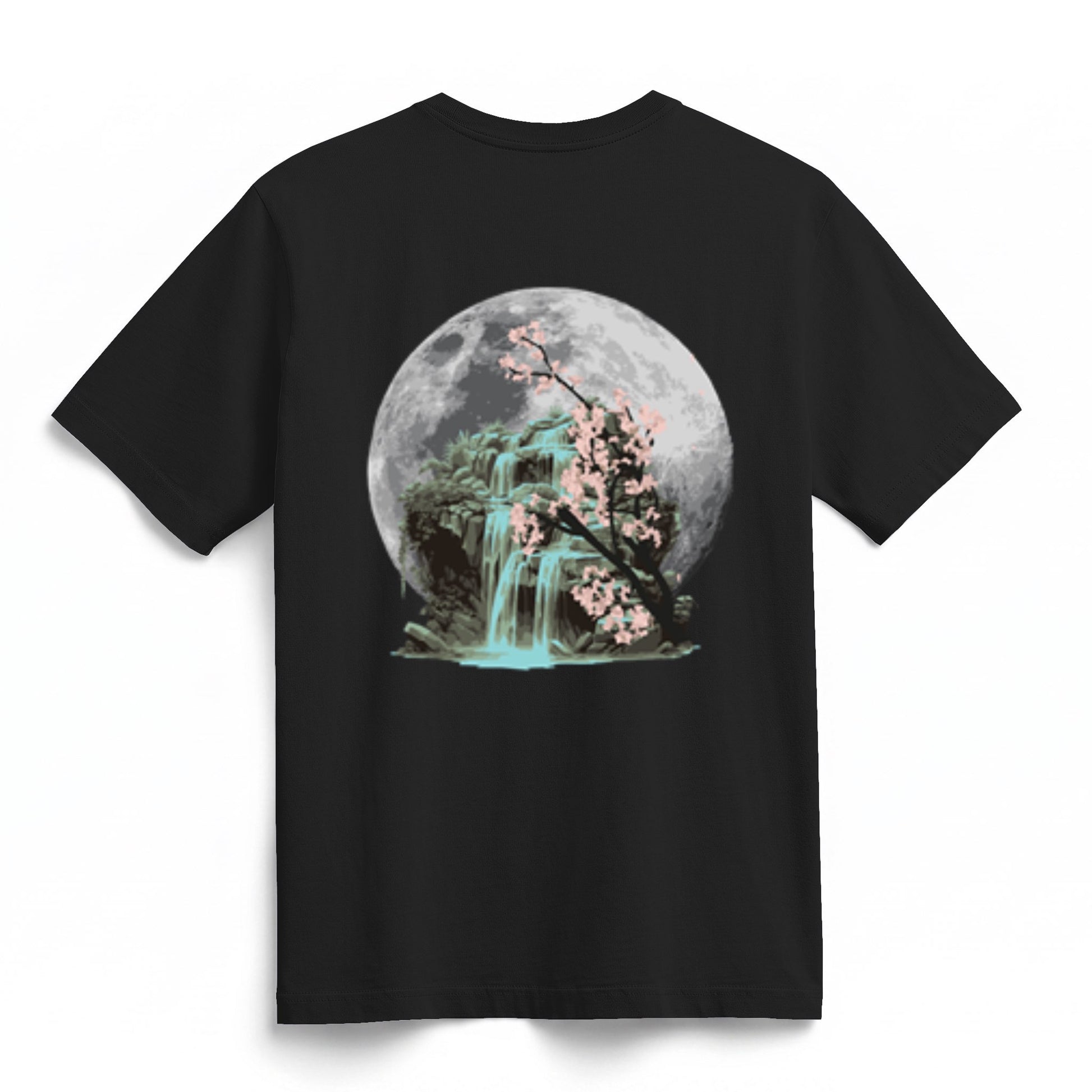 Heavyweight Organic Tee cherry moon blossom