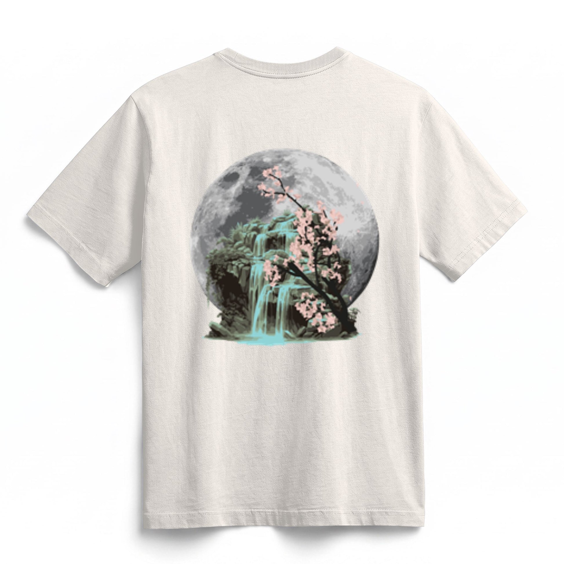 Heavyweight Organic Tee cherry moon blossom